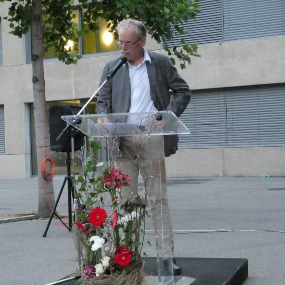 M. Bernard Pinget, président du Conseil municipal 2021 - Cérémonie officielle 1er août 2021